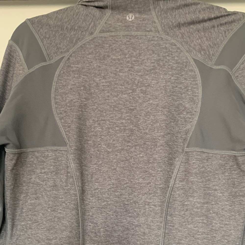 Lululemon Athletica Light Charcoal Asymmetrical Jacket - Picture 13 of 16